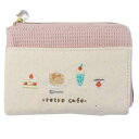 小銭入れ & カード入れ L字コイン & カードケース レトロピンク カミオジャパン プレゼント かわいい メール便可 マシュマロポップ