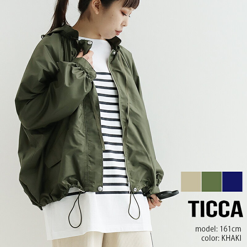 ＼WonderLand ／【対象商品10%OFF】 TICCA <strong>ティッカ</strong>　ショート<strong>マウンテン</strong><strong>パーカー</strong> TBBS-171【RCP】