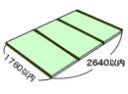 畳入替え 天然畳表 標準畳 縁付き 国産糸引き(JAS2等同等品)3帖間 一帖物×3枚