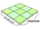 畳入替え 天然畳表 標準畳 縁無し 天然目積表(JAS2等同等品)4.5帖間 半帖物×9枚