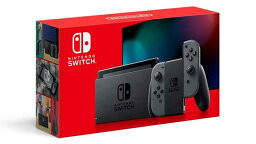 Nintendo Switch Joy-Con (L) /（R)グレー ニンテンドー<strong>スイッチ</strong> <strong>本体</strong>※保護フィルムおまけ付き【併用可能】【まとめ買いクーポン発行中】【即日発送、土、祝日発送 】【送料無料】<strong>任天堂</strong>　ゲーム機