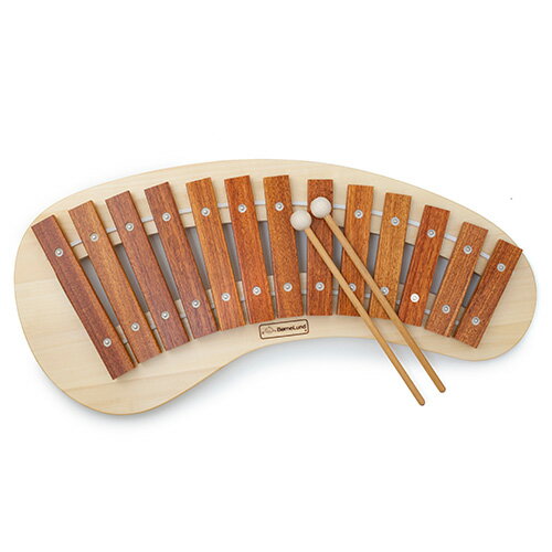 【楽器玩具】木琴 BorneLund（ボーネルンド）社 楽器玩具 パレットシロフォン 木の…...:moc-kinoomocha:10000467