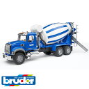 砂場 おもちゃ Bruder ブルーダー【正規輸入品】 ドイツ mack(マック) セメントミキサー 【1/16 ミニカー】【ごっこ遊び】【P】【kd】