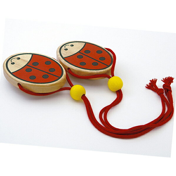 【木のおもちゃ】エトボイラ 木製遊具 ビジーバグズ（てんとうむしのポックリ）【お誕生日】3歳：男【お誕生日】3歳：女