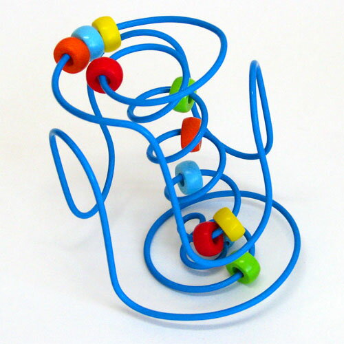 【木のおもちゃ】educo エデュコ 知育玩具 ルーピング　スプリングリング