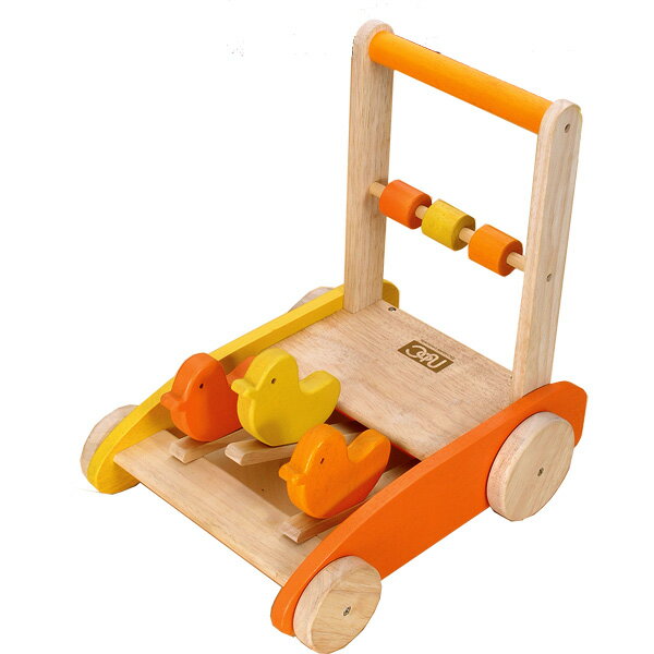 ニチガンオリジナル カタカタ 手押し車 BABY WALKER Pi Pi【木のおもちゃ　送料無料　smtb】【お誕生日】1歳：男【お誕生日】1歳：女