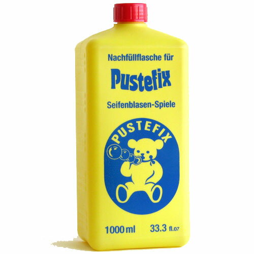 【水遊び】 シャボン玉 PUSTEFIX プステフィクス リフィール（補充液）1000ml…...:moc-kinoomocha:10000285