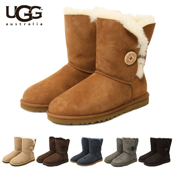 UGG アグ ベイリーボタン BAILEY BUTTON ショート ムートンブーツ シープ…...:moccasin:10000541