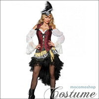 ハロウィン【海賊ワンピース帽子付き2点セット】パイレーツ海賊ハロウィンコスプレ衣装公海の女海賊大人用コスチュームレディース女性用コスプレコスチューム仮装衣装イベントパーティー