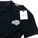 2017-18AW新作 モンクレール MONCLER NEWエンブレム付きTシャツ(773ネイビー)メンズ【トップス Tシャツ 半袖 無地 誕生日プレゼント】