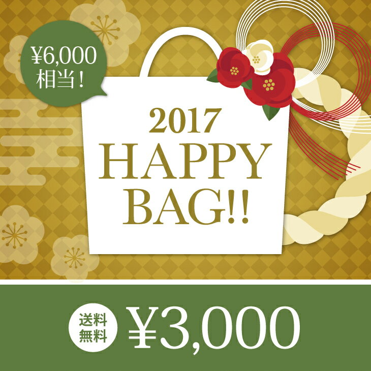 y3,000~܁z܁@2017 fB[X HAPPYBAG  |bL g킩