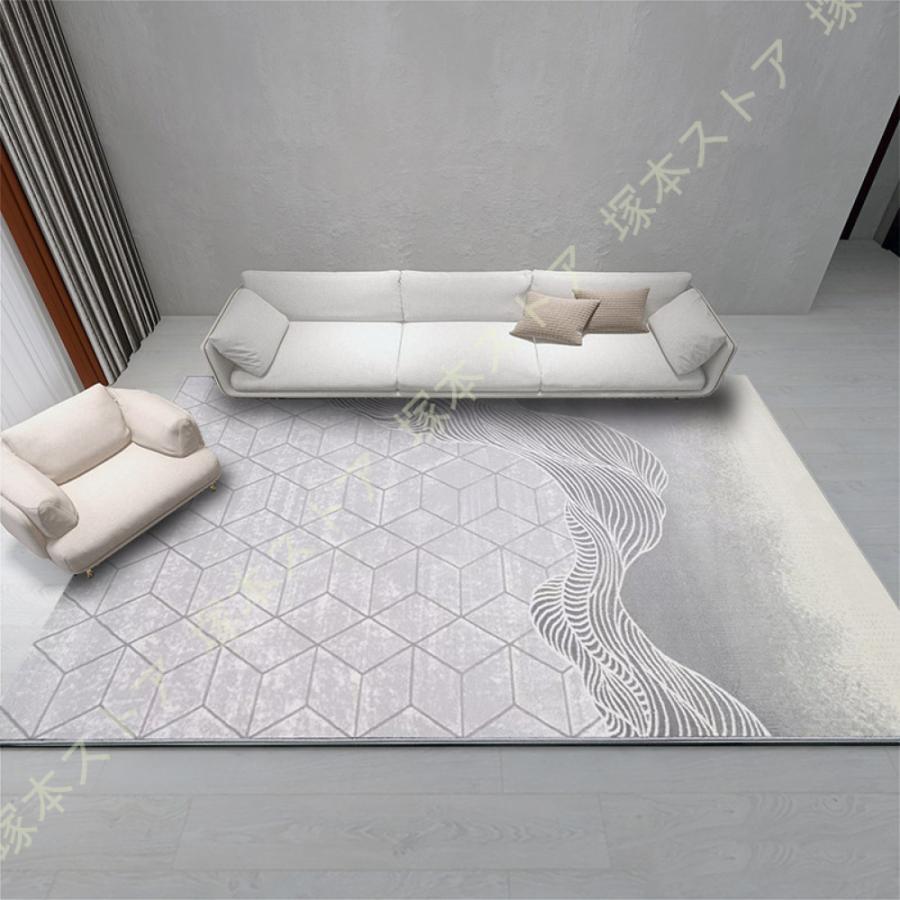 ラグ ラグマット 洗濯機で洗える カーペット ホットカーペット対応 160*120 リビングルームラグ 子供部屋 ポリエステル 速乾性 抗菌 無地 滑り止め付