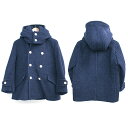 TROVE トローヴ 12AW ポターポレロPコート ネイビー 42【中古】