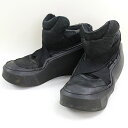 JULIUS ユリウス 15SS ポリゴンソールスニーカー ver2 ブラック 約25〜25.5cm程度【中古】