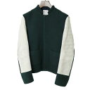 ohta オオタ 14AW 深緑革ジャケット グリーン M【中古】