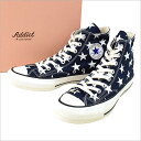 CONVERSE ADDICT コンバースアディクト 13AW CHUCK TAYLOR CANVAS HI STAR チャックテイラーキャンバスハイスター ネイビー 27.5cm【中古】