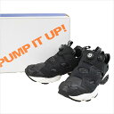 Reebok リーボック ×BOUNTY HUNTER×PACKER SHOES×ATMOS Instapump Fury インスタポンプフューリースニ?カー ブラック 26cm【中古】