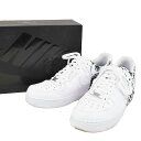 【中古】Supreme シュプリーム ×COMME des GARCONS SHIRT ×NIKE 17SS AIR FORCE 1 '07/スニーカー メンズ ホワイト 28cm