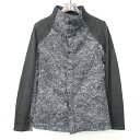 【中古】OURET オーレット 16SS FUNNEL COLLAR FLY FRONT SHIRT ファネルカラーシャツジャケット チャコールグレー 2 メンズ