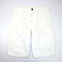 【中古】VADEL バデル コットンカーゴパンツ ホワイト 44 メンズ