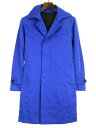【中古】daboro ダボロ トレンチコート ブルー 1 メンズ