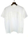 【中古】sacai サカイ プリントポケットTシャツ ホワイト 1 メンズ