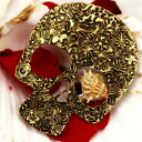 【デコパーツ】☆デカ スカル ドクロ☆アクセサリー パーツ ...