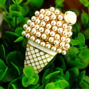 【デコパーツ】☆美味しそう!パール アイスクリーム☆アクセサ...