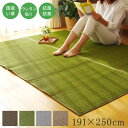 IKEHIKO イケヒコ 純国産 い草 ラグ カーペット F ソリッド 3畳 191×250cm