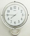 送料無料 訳あり特価! SEIKO セイコークロック ゆっくり振り子時計 電波掛時計 (白塗装光沢仕上げ) PH205W【動画あり】【あす楽対応】