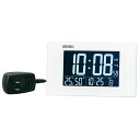 SEIKO セイコークロック 置き時計 目覚まし時計 電波時計 DL215W【あす楽対応】
