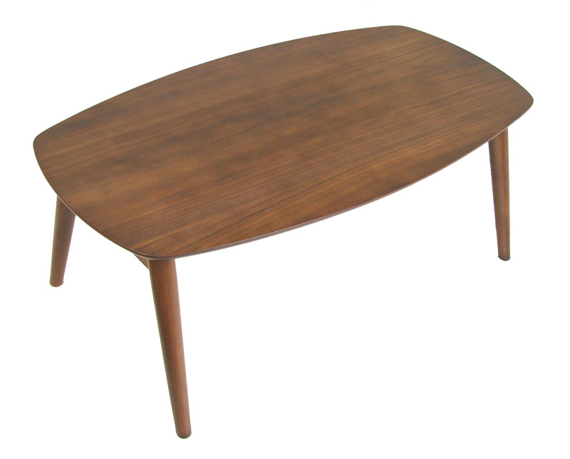 送料無料　折れ脚リビングテーブル　高級感ある木目の折り畳みテーブル　幅90cm シックなウ…...:mokubakagu:10001963