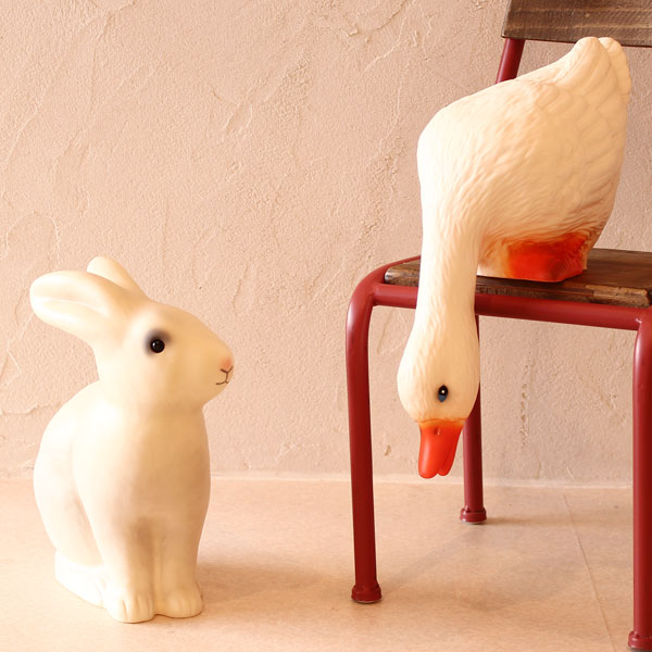 HEICO / ハイコ(ヘイコ) うさぎ＆あひるのルームランプ Rabbit Lamp &…...:monange-kyoto:10001757