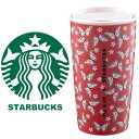 【海外限定】スターバックス STARBUCKS スタバ☆タンブラー PAUL&JOE コラボ 蝶 ちょう バタフライ 12fl oz/355ml マグ コップ 赤 レッド 陶器 食器 ロゴ 水筒 コーヒー ブランド お中元 梅雨 プレゼント ギフト
