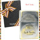 ポールスミス Paul Smith ☆ ライター 喫煙具 ●COLLECTION● zippo ジッポ 王冠 クラウン メンズ レディース タバコ 煙草 ジッポー ブランド お中元 梅雨 プレゼント ギフト