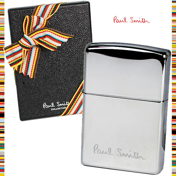 ポールスミス Paul Smith ☆ ライター 喫煙具 ロゴ zippo ジッポ 銀 シ…...:moncachette:10008349