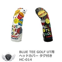 BLUE TEE GOLF ブルーティーゴルフ スマイルバーガー UT用ヘッドカバー HC-014の画像