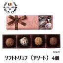 大人気!!バレンタイン♪【ベルギーチョコ】ソフトトリュフ ア...
