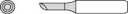 白光(HAKKO)半田ゴテ N452/N453用交換コテ先N452-T-4C