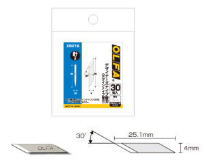 OLFA(オルファ)デザインナイフ替刃30枚 XB216(旧XB102)...:monju:10001558