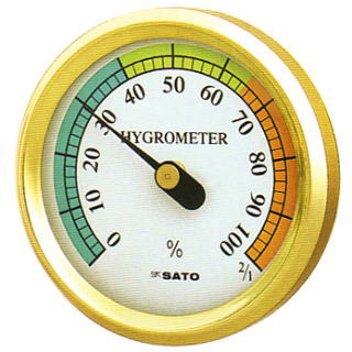 SATO(佐藤計量器)φ65湿度計　H-65（1019-20）...:monju:10009603
