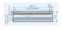 サンハヤト(Sunhayato) コネクタ用変換基板 4列千鳥コネクタ延長板 ICB-07
