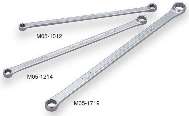 トネ(TONE)超ロングめがねレンチ(ストレート)　12×14　M05-1214