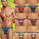 【C-IN2 シーインツー】POP STRIPES≪ストライプ≫JOCK STRAP（ジョックストラップ）【男性下着 メンズ 下着】 CIN2