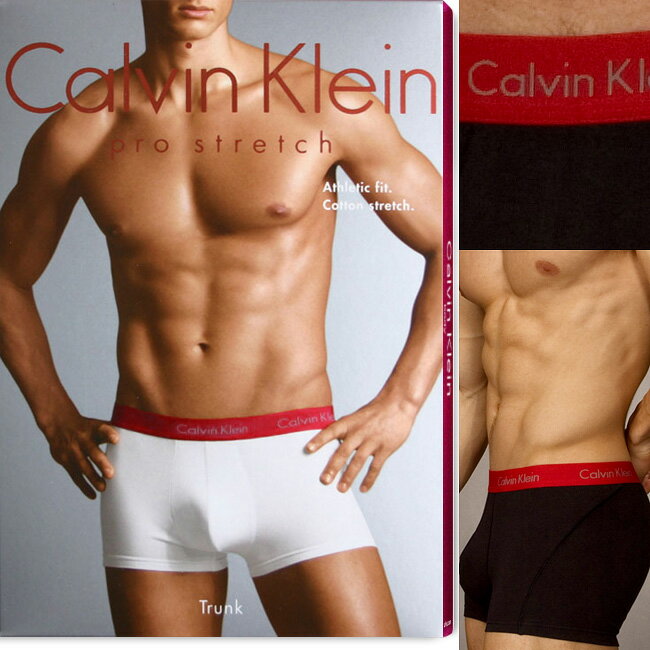 【カルバンクライン Calvin Klein CK】Pro Stretch / Trunk（ボクサーパンツ）【男性下着 メンズ 下着】