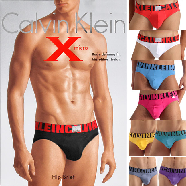 カルバンクライン Calvin Klein Xマイクロ/ヒップブリーフメンズ男性下着【どれでも2点以上購入なら送料無料】【カルバンクライン Calvin Klein CK】X MICRO / Hip Brief（ブリーフ） カルバン クライン 【男性下着 メンズ 下着】【楽ギフ_包装】【RCP】