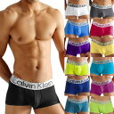 【2枚購入で送料無料】【カルバンクライン Calvin Klein CK】Steel Micro / Low Rise Trunk(ボクサーパンツ)U2716 カルバン・クライン 【男性下着 メンズ 下着】【楽ギフ_包装】【RCP】