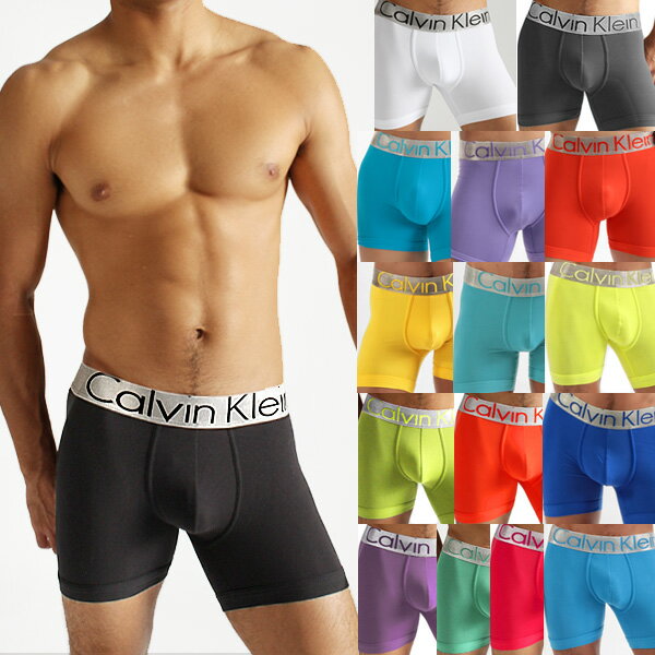 【カルバンクライン Calvin Klein CK】Steel Micro / Boxer Brief（ボクサーパンツ）【男性下着 メンズ 下着】【楽ギフ_包装】2枚購入で送料無料！カルバンクライン スチールマイクロ/ボクサーパンツメンズ男性下着