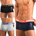 【DIESEL ディーゼル】ローライズ ボクサーパンツ DIESEL モヒカンスタンプ UMBX YOSH BOXER 男性下着 メンズ 下着 バレンタイン プレゼント 誕生日 ギフト 彼氏 ブランド パンツ 通販 コットン ボクサー