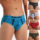 【DIESEL ディーゼル】 ブリーフ UMBR ANDRE BRIEF 【DIESELモヒカン】 男性下着 メンズ 下着 バレンタイン プレゼント 誕生日 ギフト 彼氏 ブランド パンツ 通販 コットン